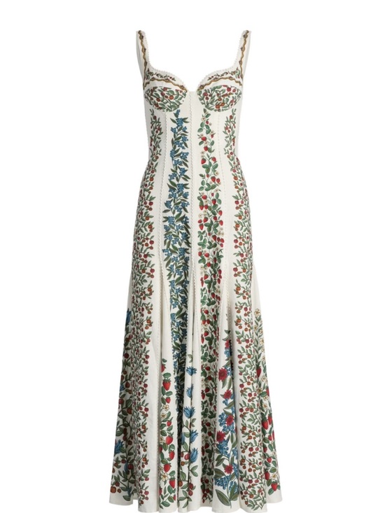 FARM Rio Dresses & Skirts - NWT Farm Rio Off-White Fruit Beauty Maxi Dress